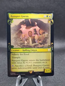 MTG - [FOIL] Banquet Guests (Showcase Scrolls) - Lord Of The Rings - Image 1