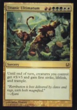 Titanic Ultimatum - Duel Decks: Ajani vs. Nicol Bolas: #31, MTG Nm R236 - Image 1