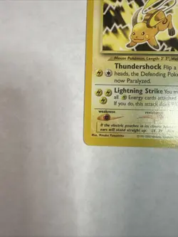 Pokemon Card Raichu 21/64 Neo Revelation Rare WOTC Vintage 2001 NM - Image 2
