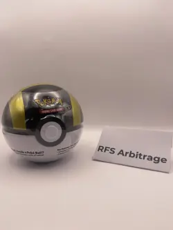 Pokemon 2025 Poke Ball Tin-1x Sealed Tin ULTRA BALL- 3x Booster Packs**FREE POST - Image 1