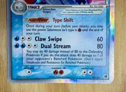 Pokemon TCG Salamence ex Delta Species 96/101 Dragon Frontiers Holo MP - Image 3