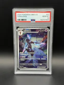 2025 POKEMON CERULEDGE PSA 10 SIMPLIFIED CHINESE CBB3 C 1507/07 (US Seller) - Image 1