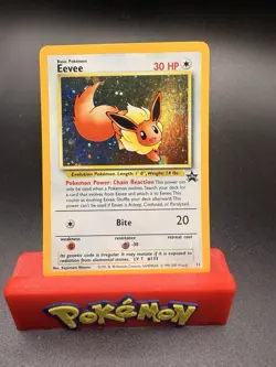 Pokemon Eevee Black Star Promo 11 2000 WOTC NM - Image 1
