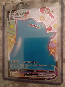 Ditto VMAX SV119/SV122 Full Art Shiny Holo Rare - Image 1
