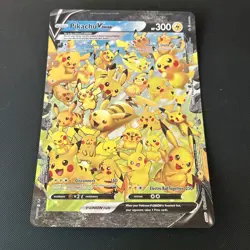 Pokemon TCG Pikachu V-Union Oversized Promos SWSH140 Holo Promo Promo - Image 1