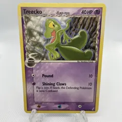Pokemon Treecko Crystal Guardians 68/100 Common 40 HP Basic EN - Image 1
