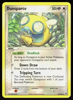 Dunsparce 31/92 - Pokemon Legend Maker - Uncommon - MP - Image 1
