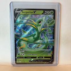 Pokemon Silver Tempest Ultra Rare Serperior V 007/195 - Near Mint (NM) - Image 1