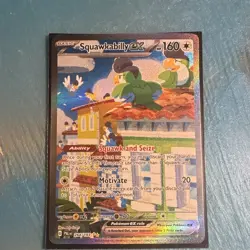 Pokemon Squawkabilly ex 264/193 SV02: Paldea Evolved Ultra Rare Full Art Holo - Image 1