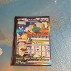 Pokemon Squawkabilly ex 264/193 SV02: Paldea Evolved Ultra Rare Full Art Holo - Image 2