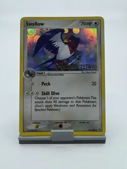 Pokemon TCG Mid-Era Swellow 41/106 Emerald Reverse Stamp Holo - Image 1