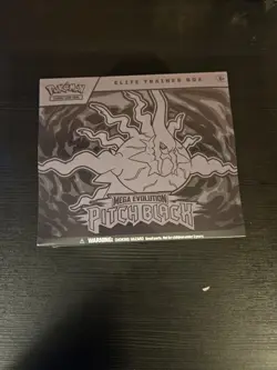Pokemon TCG Mega Evolution Pitch Black Elite Trainer Box ETB Sealed - Image 1