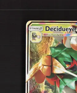 Decidueye GX 12/149 Sun & Moon Ultra Rare Holo Pokemon Card NM - Image 3