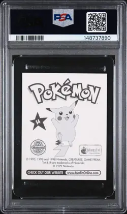 PSA 8 NM/MT 1999 MERLIN POKEMON S4 BLASTOISE-PRISM - Image 2