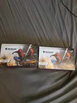 SOLD AS SET Play Booster Box Marvel's Spider-Man SPM MTG - Image 1