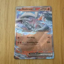 Reshiram EX 030/159 Journey together Pokemon card - Image 1
