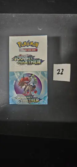 Pokemon TCG Scarlet & Violet Journey Together Half Booster Display Box 18 Packs - Image 1