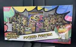 🔥 Pokemon TCG Ascended Heros Focused Fighters Premium Collection Box 🔥in Hand - Image 1