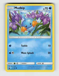 Mudkip 33/168 - Pokemon - Celestial Storm - Common - NM - Image 1