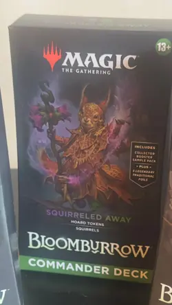 mtg bloomburrow commander deck squirreled away - Image 1