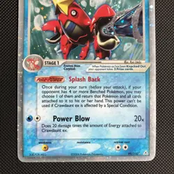 Pokemon TCG - Crawdaunt ex 99/110 LP [SWIRL💫] Holo Holon Phantoms - Image 3