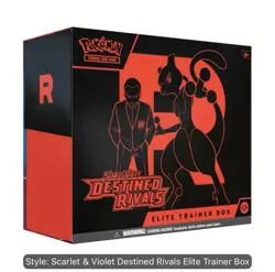 Pokemon Destined Rivals ETB Elite Trainer Box NEW FACTORY SEALED - Image 1
