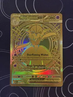 Pokemon TCG Mega Evolution - Mega Gardevoir EX 187/132 - Mega Hyper Rare NM - Image 3