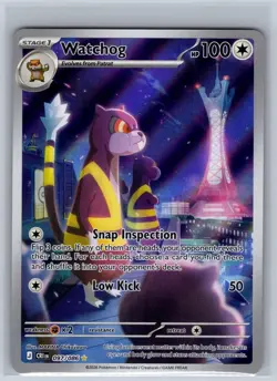 Watchog 097/086 Holo Illustration Rare Chaos Rising Pokemon Near Mint - Image 1