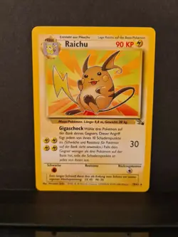 Pokemon 29/62 Raichu | Near Mint-Mint | Fossil - Image 1
