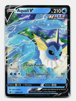 Carte Pokemon Aquali V SWSH150 FR Promo Epee Et Bouclier - Image 1