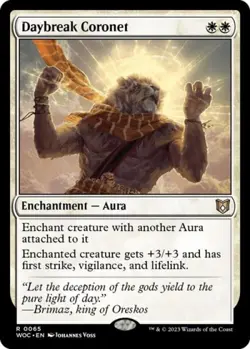 Daybreak Coronet - Near Mint MTG Commander: Wilds of Eldraine - Image 1