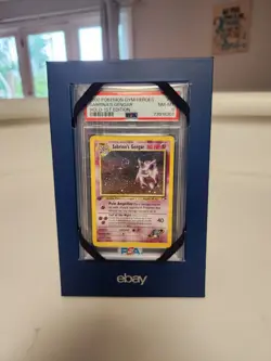 2000 POKEMON GYM HEROES HOLO-1ST EDITION #14 SABRINA'S GENGAR PSA 8 - Image 1