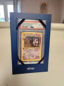 2000 POKEMON GYM HEROES HOLO-1ST EDITION #14 SABRINA'S GENGAR PSA 8 - Image 3