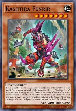 Yugioh RA05-EN024 - Kashtira Fenrir - Super Rare - Image 1