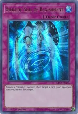 Hieratic Seal of Banishment - GFTP-EN056 - Ultra Rare 1st Edition - Yugioh - Image 1
