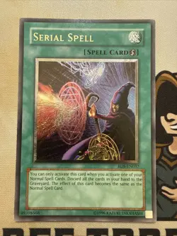YuGiOh Serial Spell RDS-EN037 Ultimate Rare Unlimited LP - Image 3