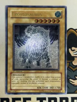 Frostosaurus STON-EN002 Ultimate Rare 1st Edition YuGiOh! NM - Image 4