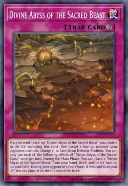 Yugioh CORI-EN067 - Abyss of the Sacred Beasts - Common - Image 1