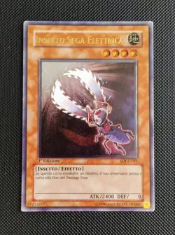 Yu-Gi-Oh! Insetto Sega Elettrica SOI-IT021 - Rara Ultimate 1a Edizione - ITA Ex - Image 1