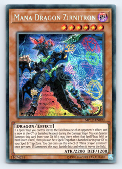 Mana Dragon Zirnitron - MP19-EN090 - Secret Rare Yugioh - Image 1