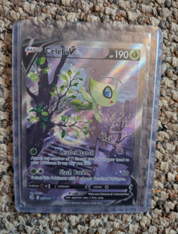 Pokemon TCG Celebi V Full Art Holo Ultra Rare 245/264 Fusion Strike 2021 EN - Image 1
