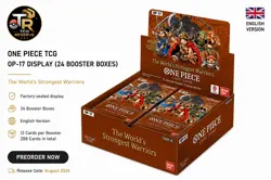 Pre-order One Piece OP-17 « The World Of Strongest Warrior » Display Box ENG - Image 1