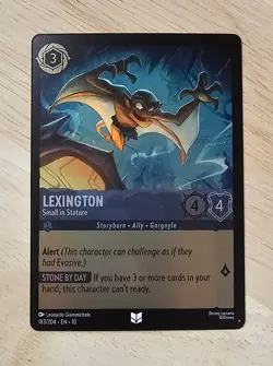 Gargoyles Disney Lorcana Card Lexington 183/204 Foil NM - Image 1