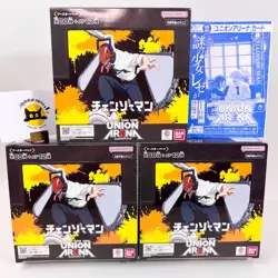 Union Arena UA53BT Chainsaw Man Booster Box x3 JP w/V Jump Promo Reze Arc TCG - Image 1