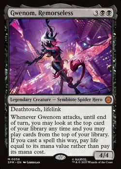MTG Spider-Man M Gwenom, Remorseless #0056 - Image 1