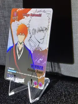 Union Arena Ichigo Kurosaki Character Winner Promo Foil UEPR/BLC-1-103 - Image 2
