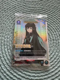 Union Arena Muichiro Tokito UEPR/KMY-3-037 Winner Store Tournament Sealed - Image 1