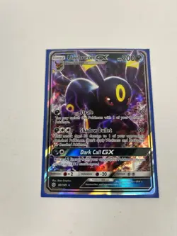 Pokemon TCG Umbreon GX 80/149 SM Base Set Holo Ultra Rare English 2017 HP 200 - Image 1