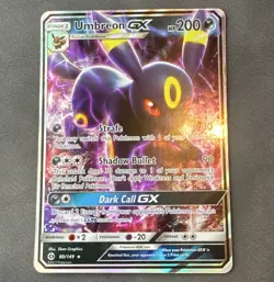Umbreon GX 80/149 SM Base Set Holo Ultra Rare English Pokemon TCG 2017 - Image 1