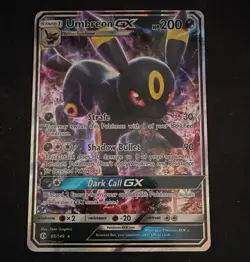 Pokemon TCG Umbreon GX 80/149 Holo Ultra Rare - SM Base Set English (2017) - Image 1